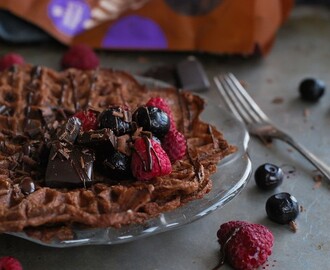 Glutenfria Chokladvåfflor