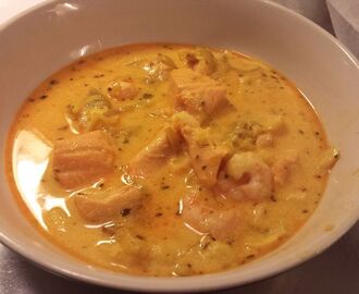 Recept: fisksoppa med saffranssmak