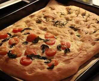 Focaccia - brödet från himlen!