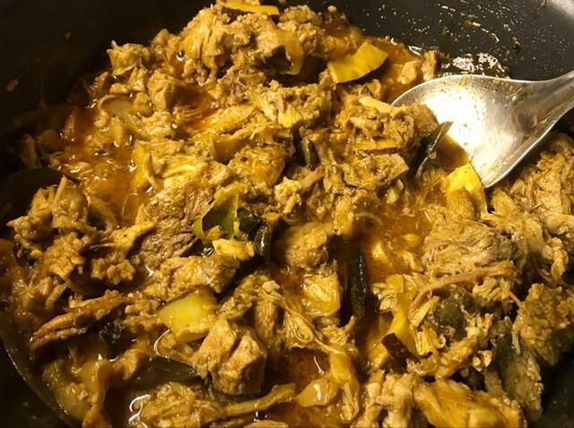 Pulled pork kerala style resultat