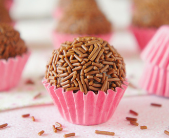 Brigadeiro är gott som julgodis! Foto: Flamboesa