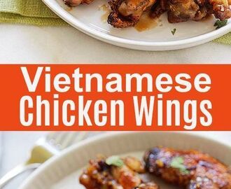 Vietnamese Chicken Wings - the best chicken wings ever with Vietnamese seasonings. 5 ingredients … | Chicken wing recipes, Best chicken wing recipe, Chicken recipes