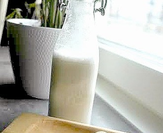 Cashewnötsmjölk - snabbt och enkelt att göra själv