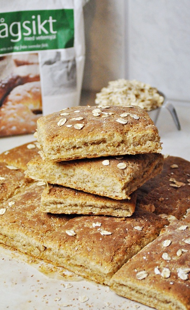 Mumsigt rågbröd i perfekta portionsbitar