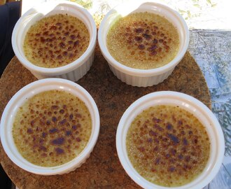 Crème Brulee med lakrits