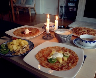 Recept - Lite nyttigare pannkakor