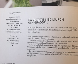 Bakpotatismos m löjrom o gräddfil