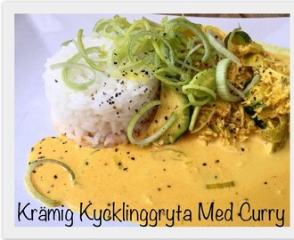 Krämig Kycklinggryta Med Curry