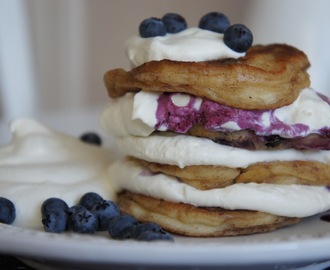 American Blueberry Pancakes