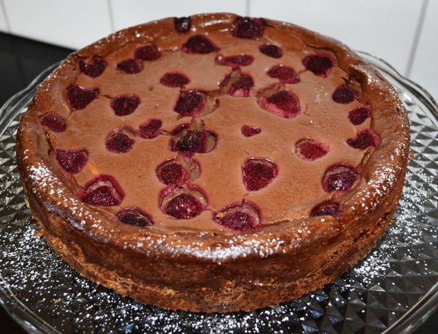 Choklad cheescake