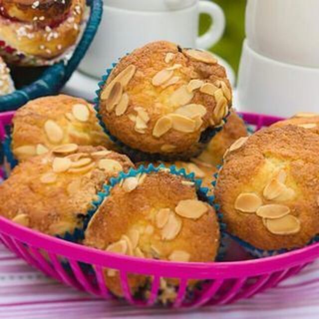 Blåbärsmuffins