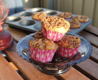 Roy Fares äppelmuffins med crumble!