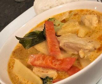 Thai red curry – Gaeng Ped