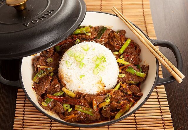 Chinese Mongolian beef