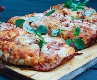 Pizza på grillen