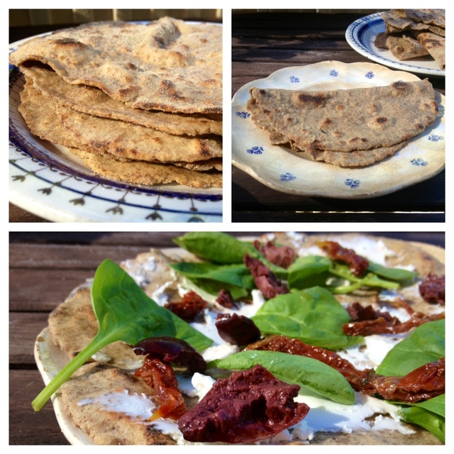 Tunnbröd med bovetemjöl (gluten, mjölk, jäst & äggfritt)