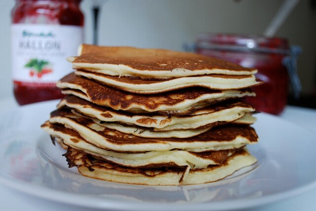 Det är så gott med pannkakor!