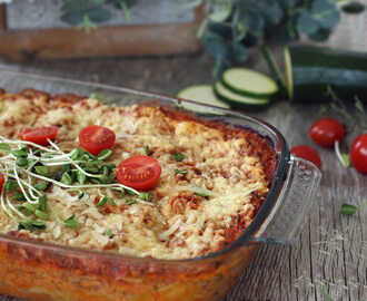 Vegetarisk lasagne