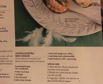 Avocadoröra m räkor