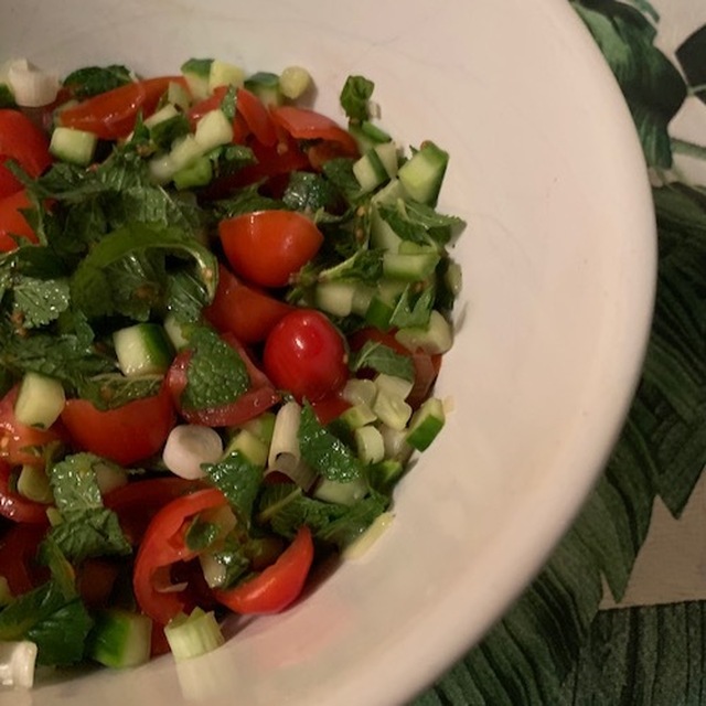 Persisk tomatsallad
