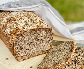 Solroslimpa med havre (naturligt glutenfritt, svenska ekologiska råvaror)