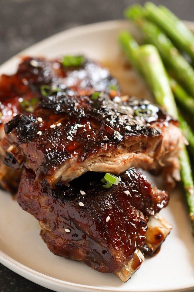 Sticky Asian Ribs (in the OVEN) Recipe
