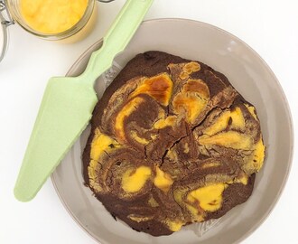 Kladdkaka med lemon curd utan tillsatt socker - VIKTVÄKTARNA