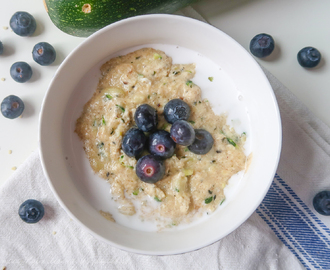 Gröt med zucchini – paleo, lchf, glutenfritt