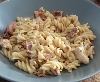 Pasta med kyckling och bacon  - lavaliten - Sveriges största provkök - Kokaihop.se