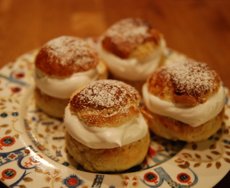 Dags för semlor- utan vete,mjölk, soja eller mandel