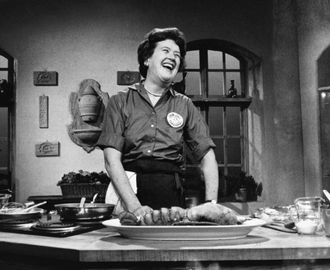 Julia Child with style