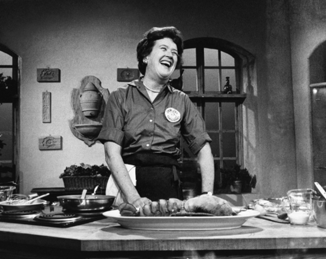 Julia Child with style
