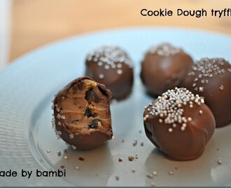 Lite mer julgodis – eller kanske bara höst godis? Cookie dough tryfflar!