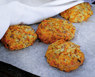 Glutenfria scones med morot