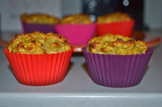 Brunch; Äppelmuffins, recept nummer två :)