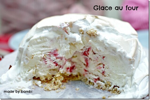 Glace au four / Baked Alaska / Glassbomb!