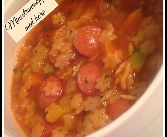 Minestronesoppa med korv