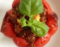 Fylld paprika / stuffed red bell pepper