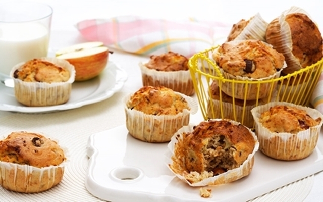 Muffins med skinka och oliver - 175 kcal