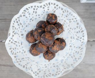 Nyttiga chokladbollar med kanelsmak