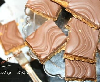 Homemade Twix bars