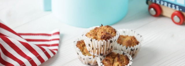 Mini-muffins med banan