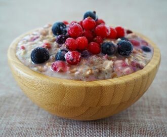 Finfina frukosten: Overnight Oats