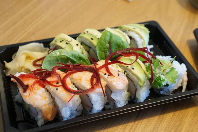 Sushi til middag