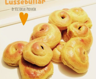 Hälsosamma lussekatter- lussebullar- saffransbullar eller vad du kallar
dem för