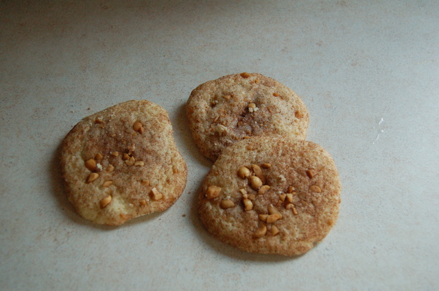 Double peanutbutter cookies