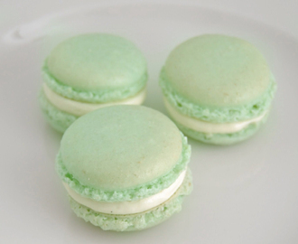 Vanilj Macarons