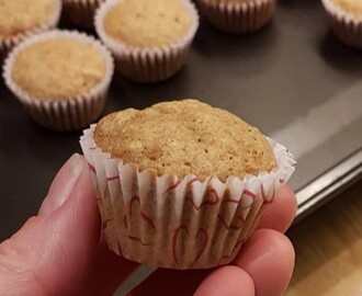 Glutenfria morotsmuffins