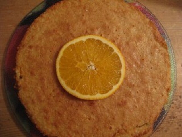 Mandelkaka med apelsin & kardemumma