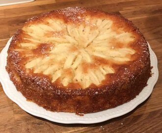 Kokos-äppelkaka, gluten och laktosfri.